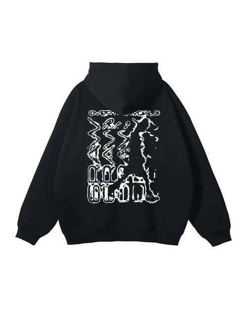 Black Zip Hoodie 6raw OverTheWorld Part2